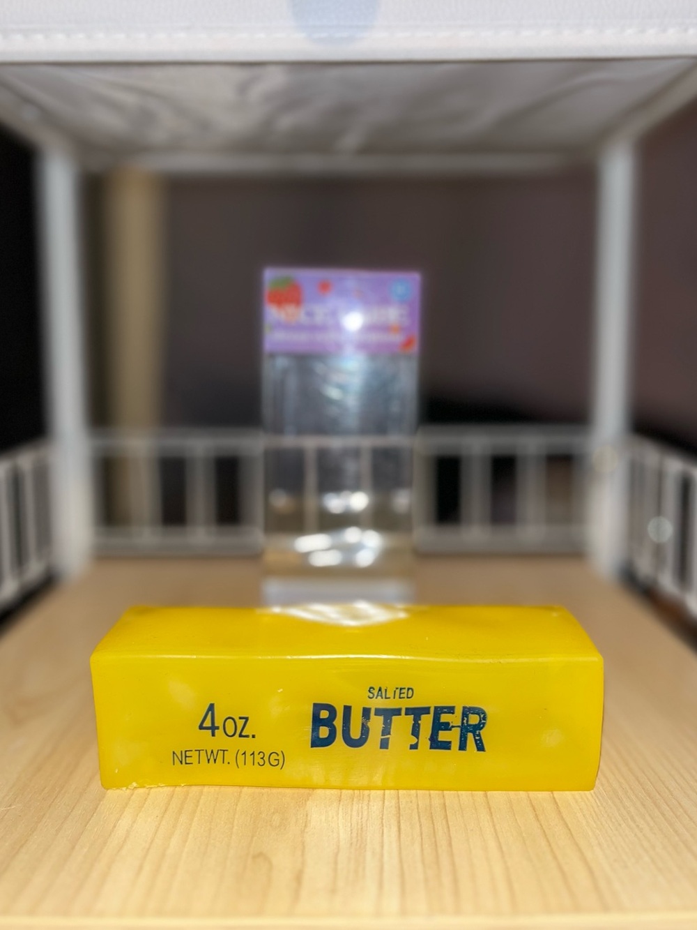 Salted Butter Toy Block - Yellow Kids Learning Prop